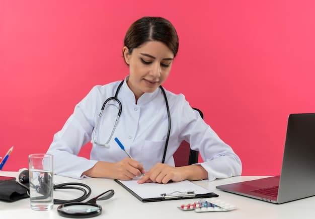 Medical Writing - Female Doctor Working on Documentation